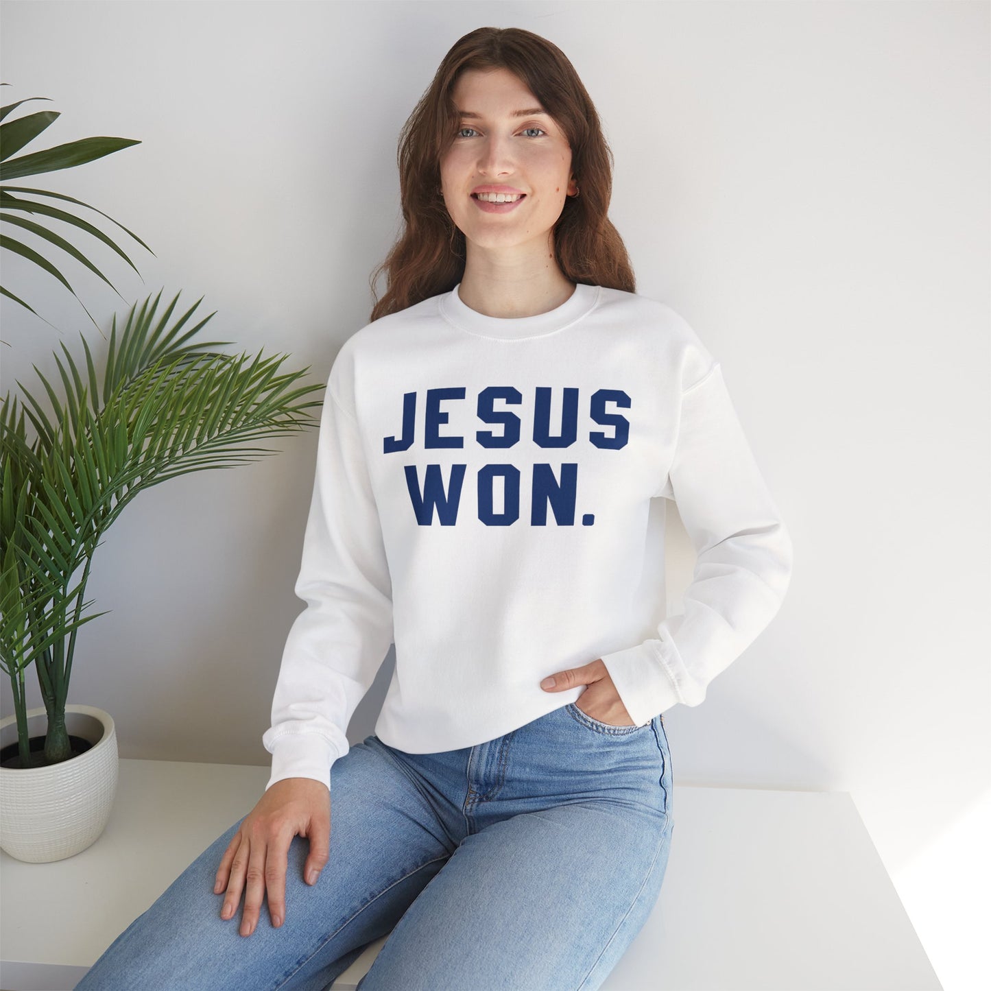 JESUS WON.