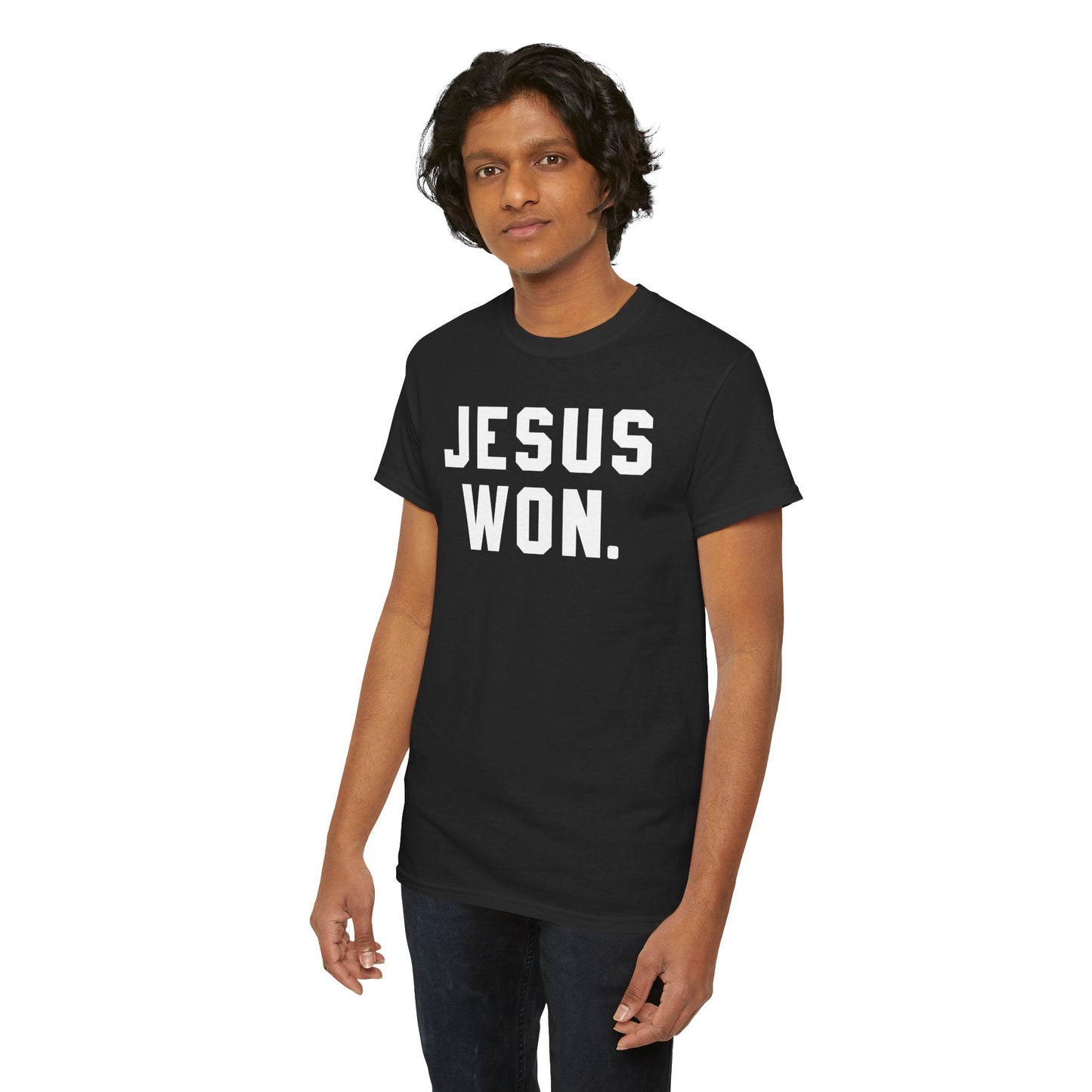 JESUS WON.
