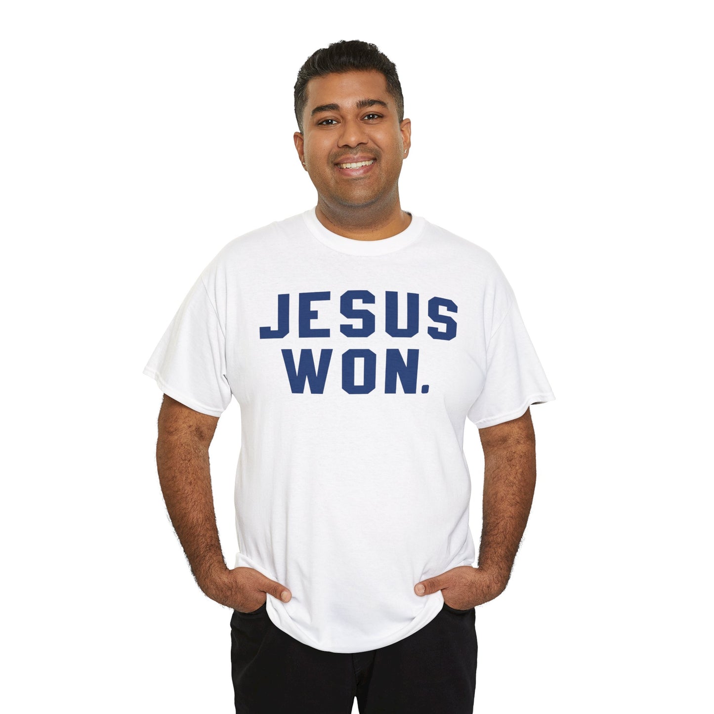 JESUS WON.