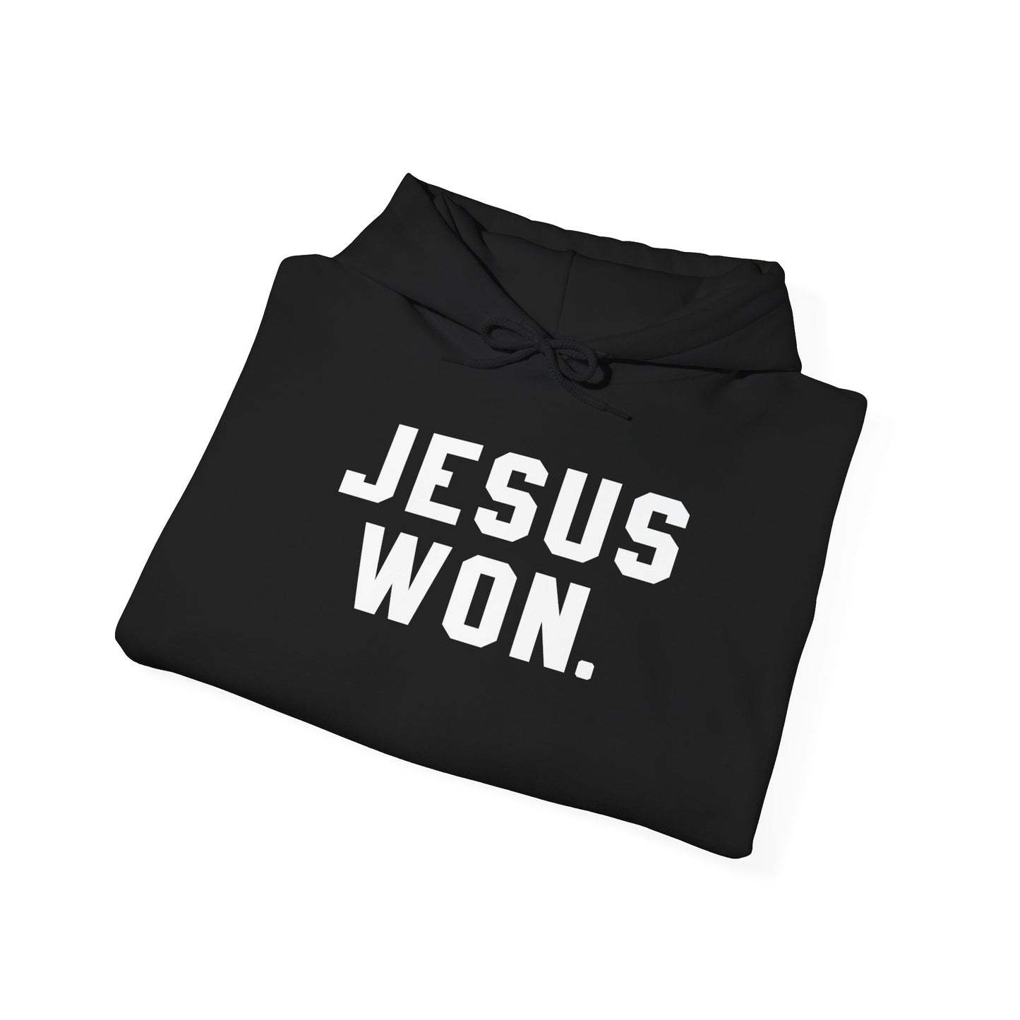 JESUS WON.