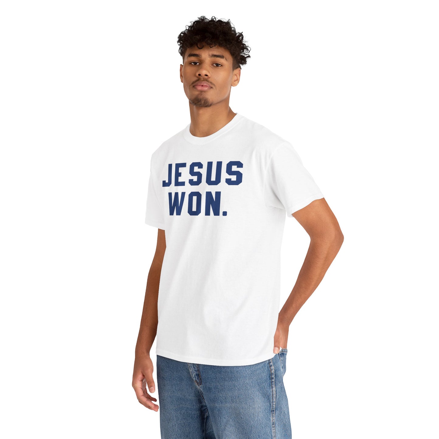 JESUS WON.