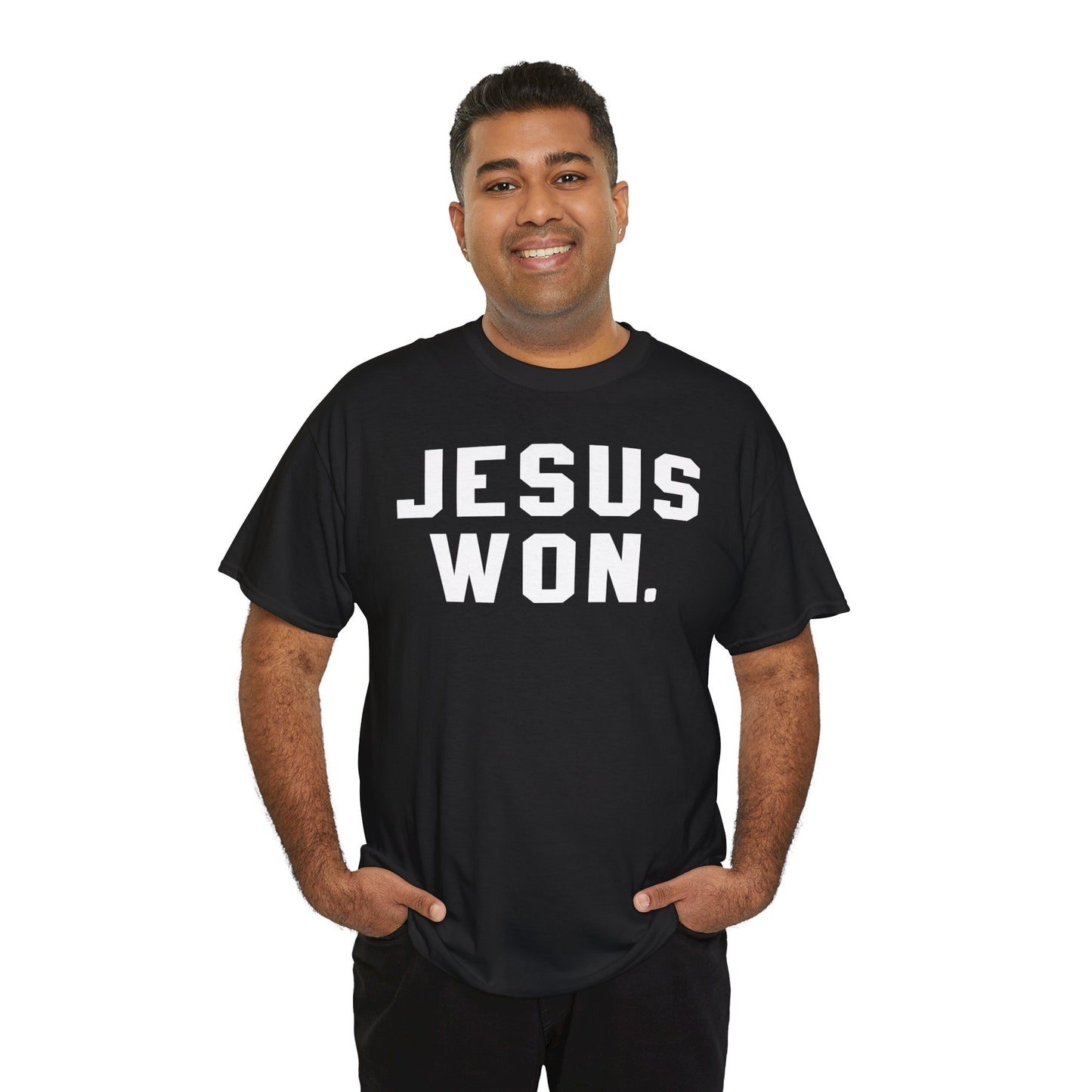 JESUS WON.