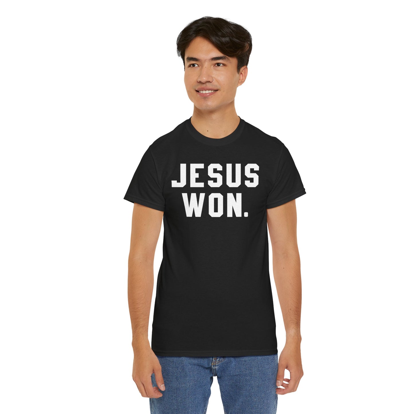JESUS WON.