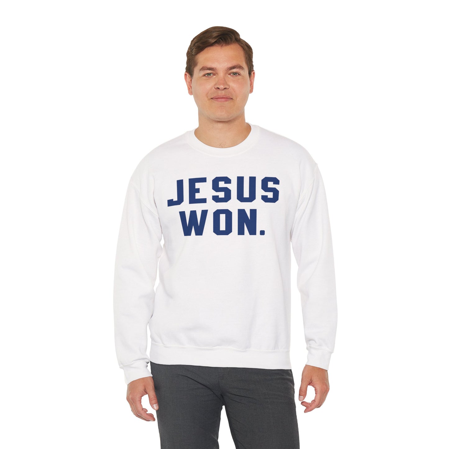 JESUS WON.
