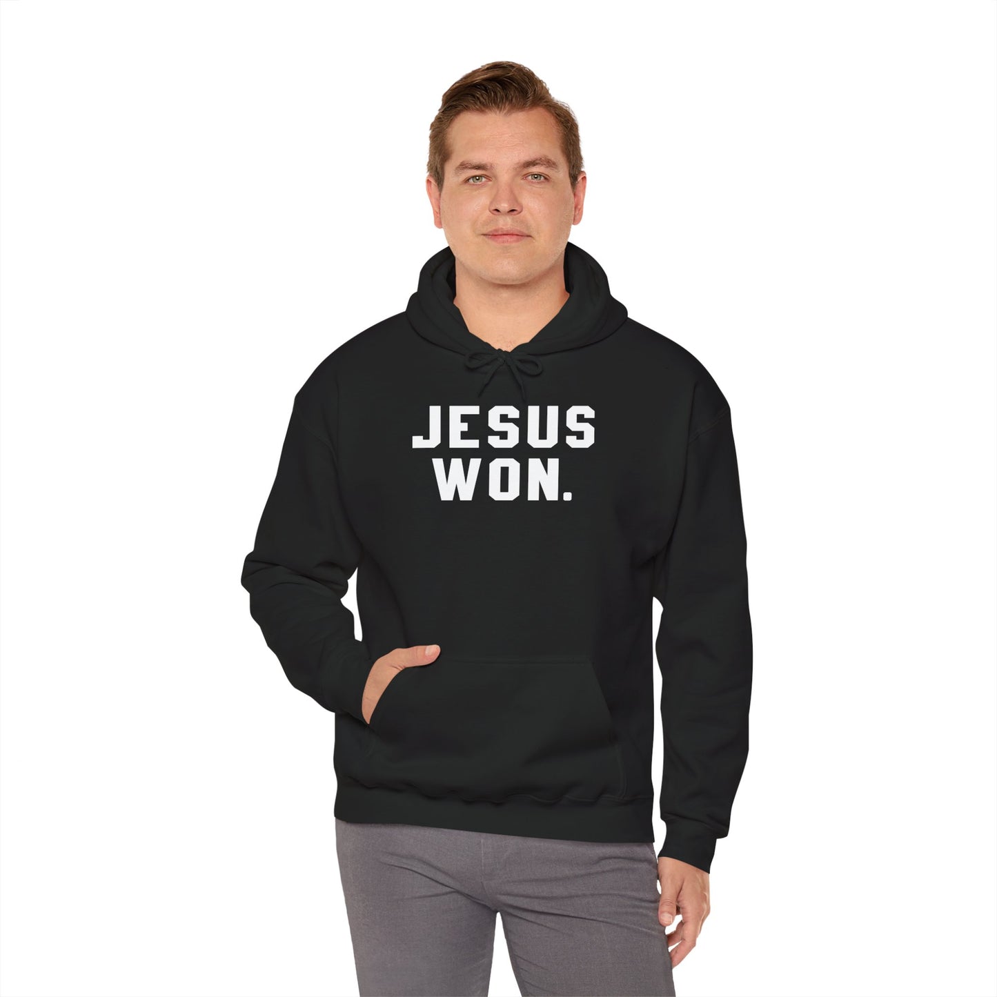 JESUS WON.