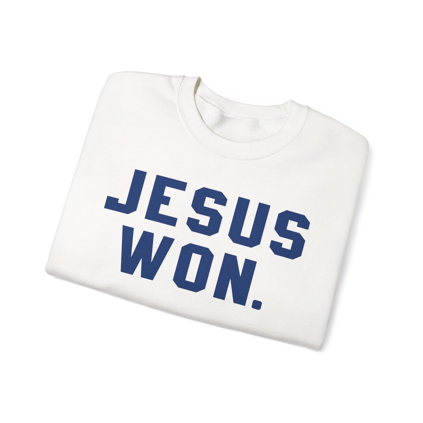 JESUS WON.