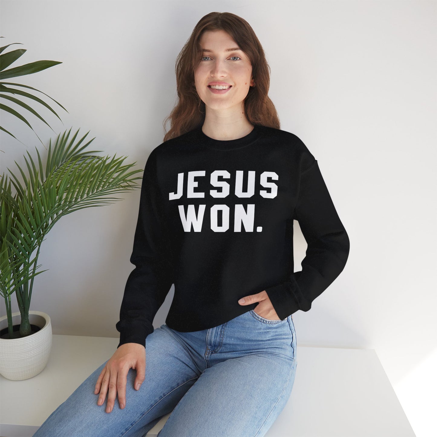 JESUS WON.