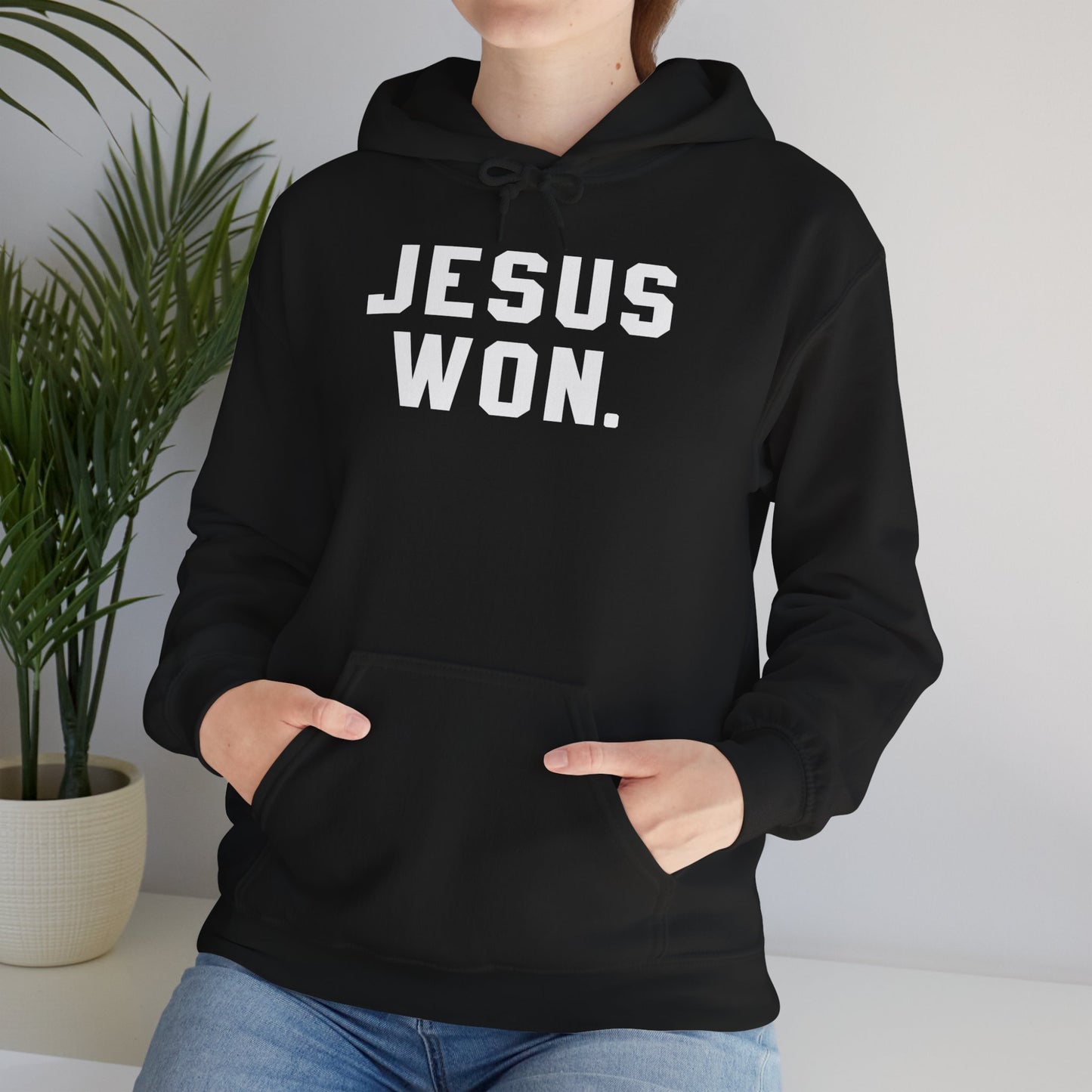 JESUS WON.
