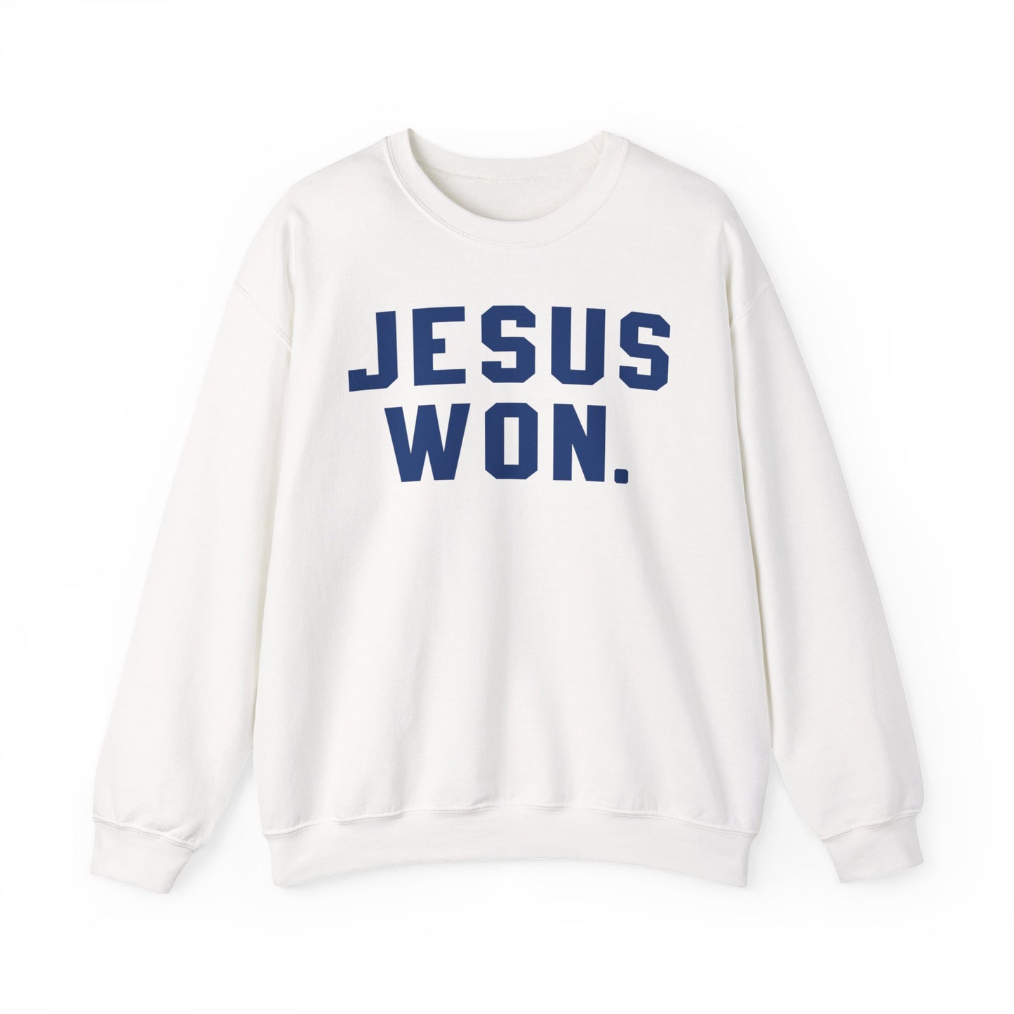 JESUS WON.
