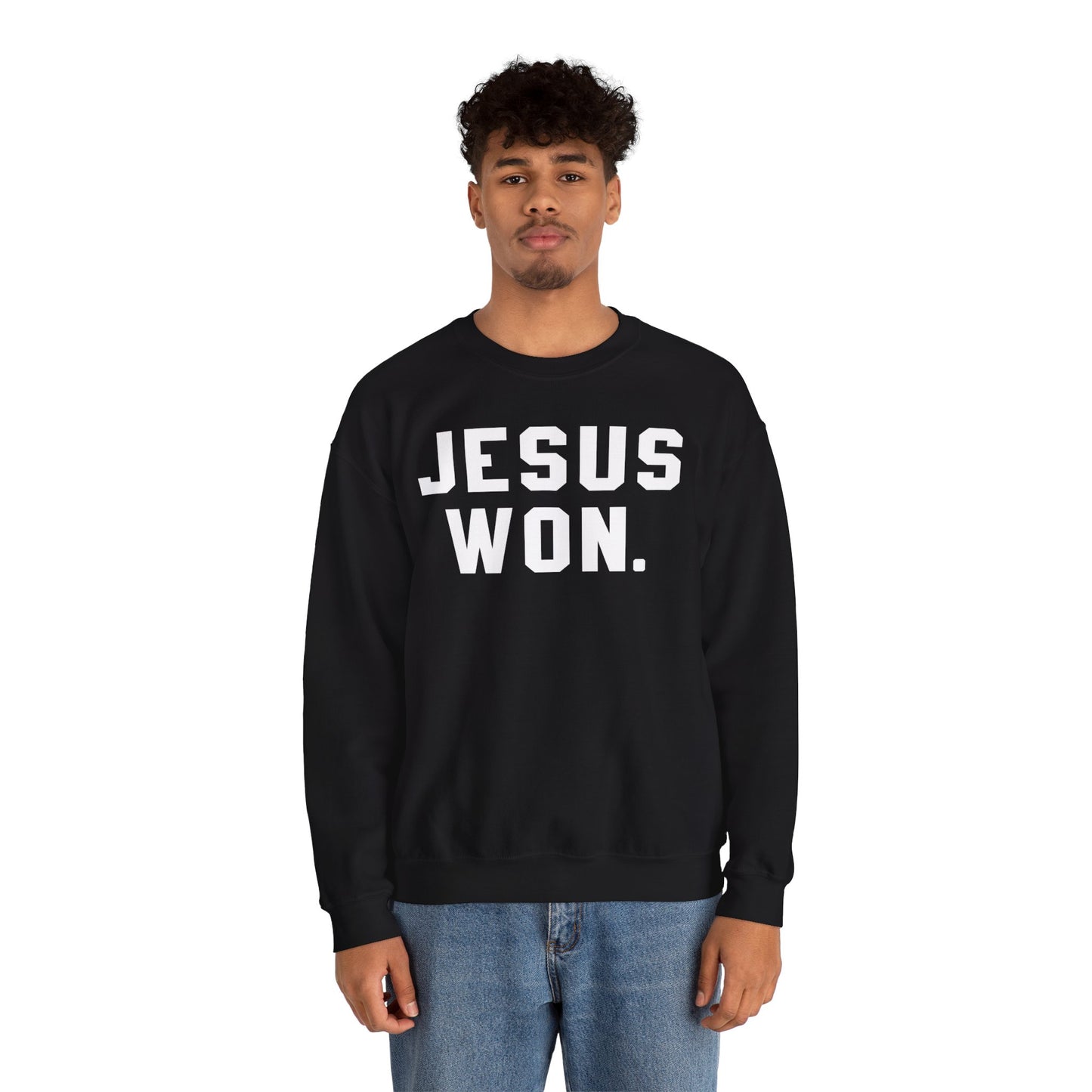JESUS WON.